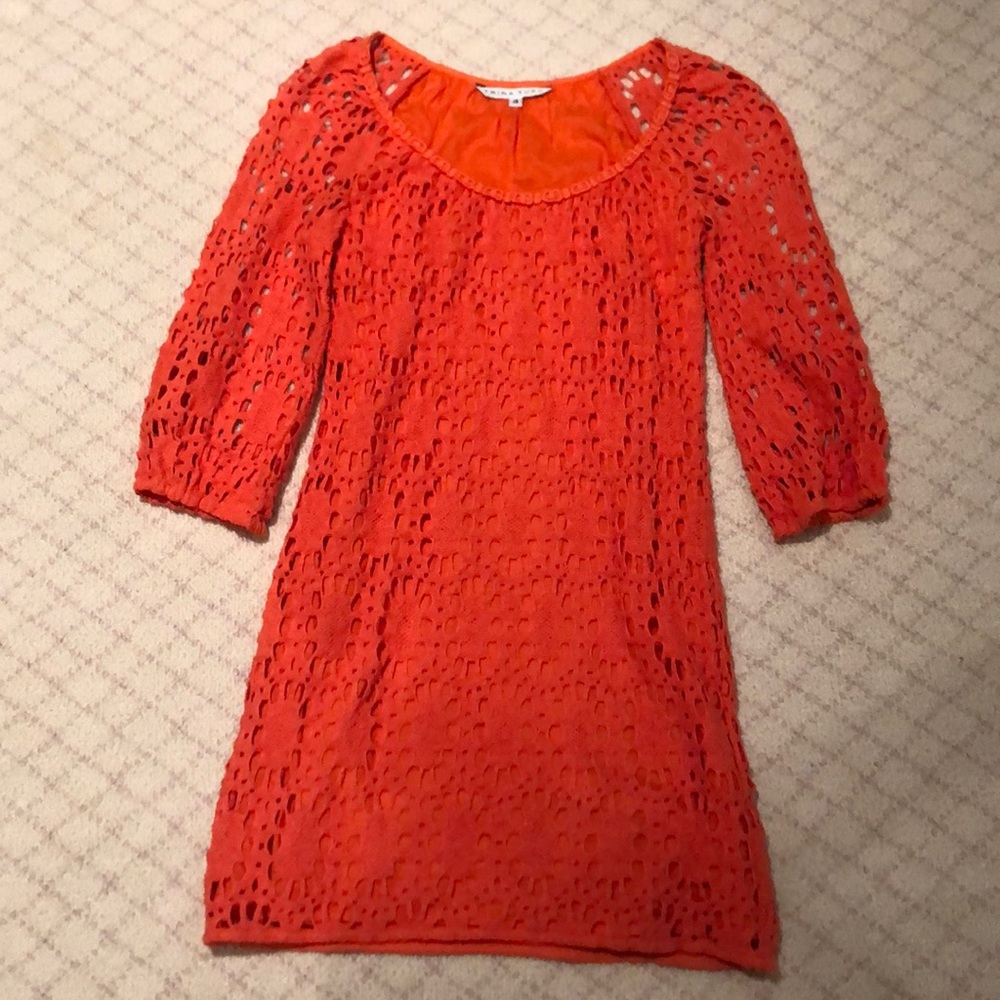 Trina Turk Orange Dress - Size 4